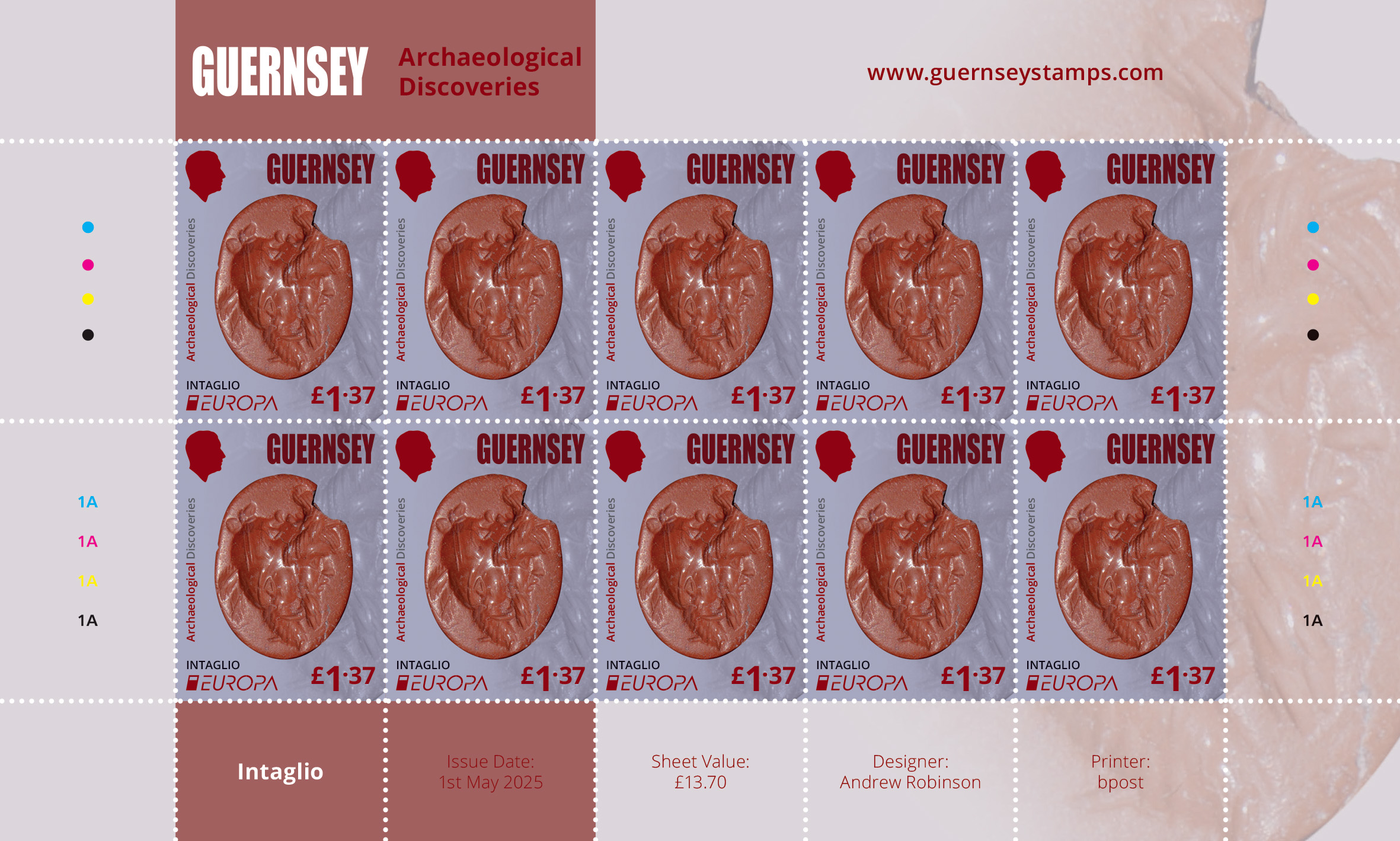 £1.37 Sheet of 10